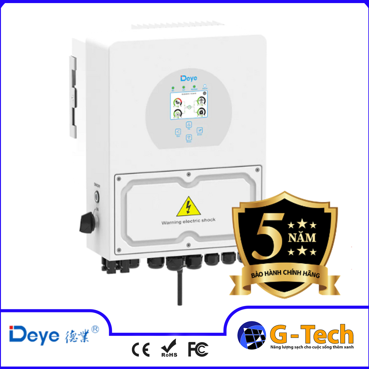 Biến Tần Hybrid Deye 3-6KW 1 Pha