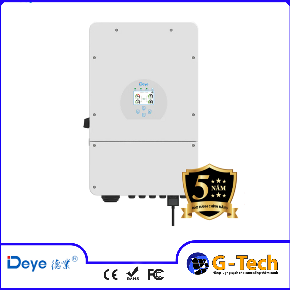 Biến Tần Hybrid Deye 8KW 1 Pha